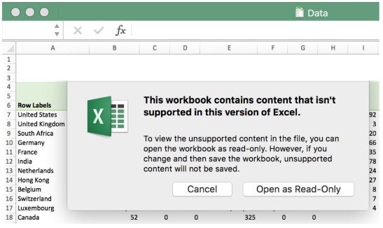 circular reference excel for mac